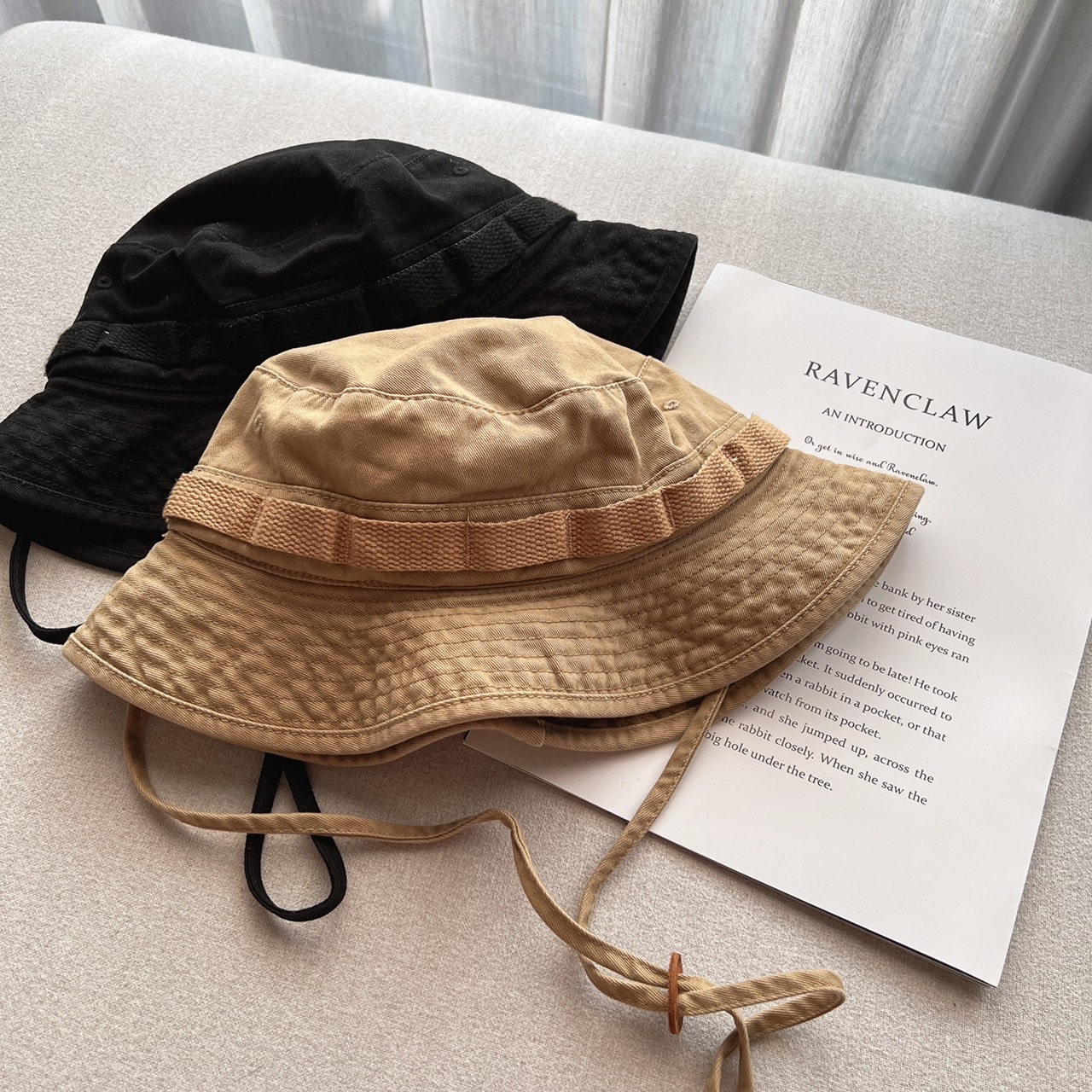 機能工裝雙面奔尼帽/兩色/魚夫帽/工裝帽