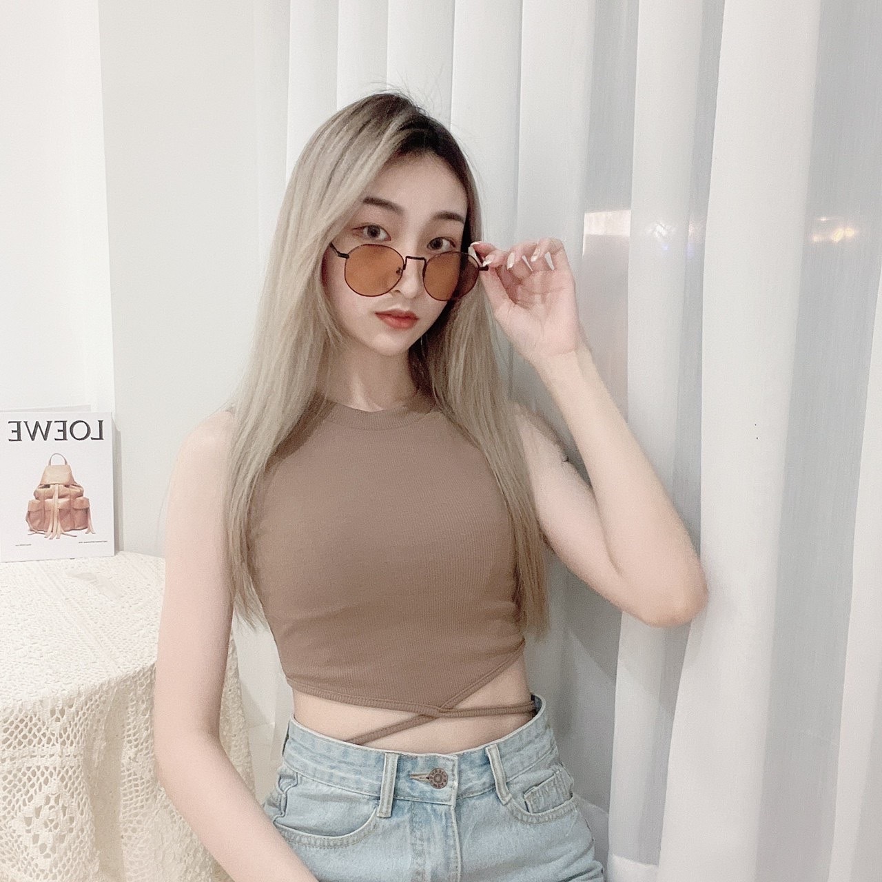 S0167286輕型金屬多角墨鏡/三色