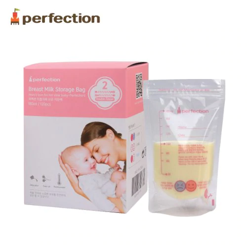 Jaco Perfection 雙拉鏈 Two-Way 母乳感溫儲奶袋 180ml (120pcs)