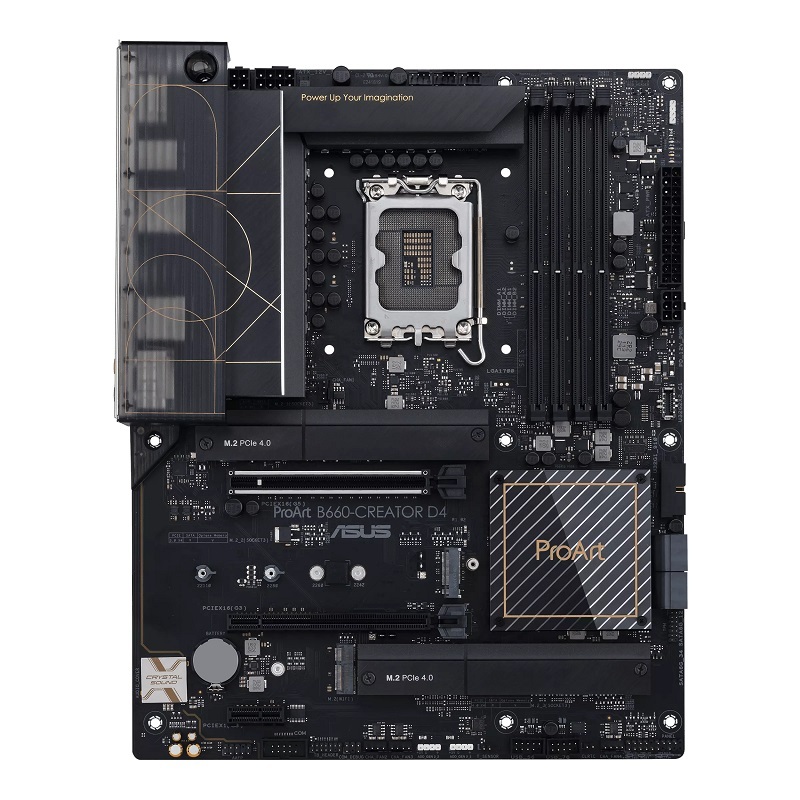 米特3C數位–ASUS 華碩 ProArt B660-CREATOR D4 主機板/LGA1700/ATX