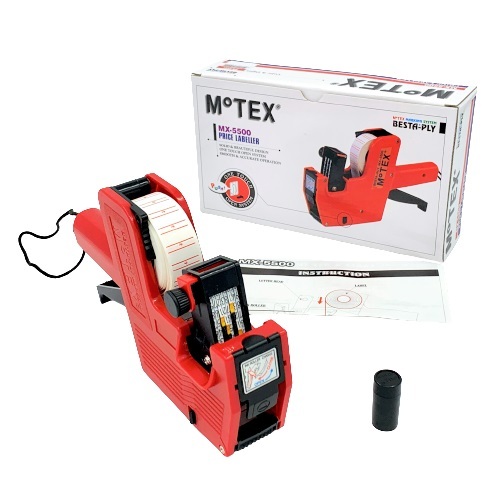 韓國 Motex MX-5500 銀碼機 銀碼槍 (單行8位)