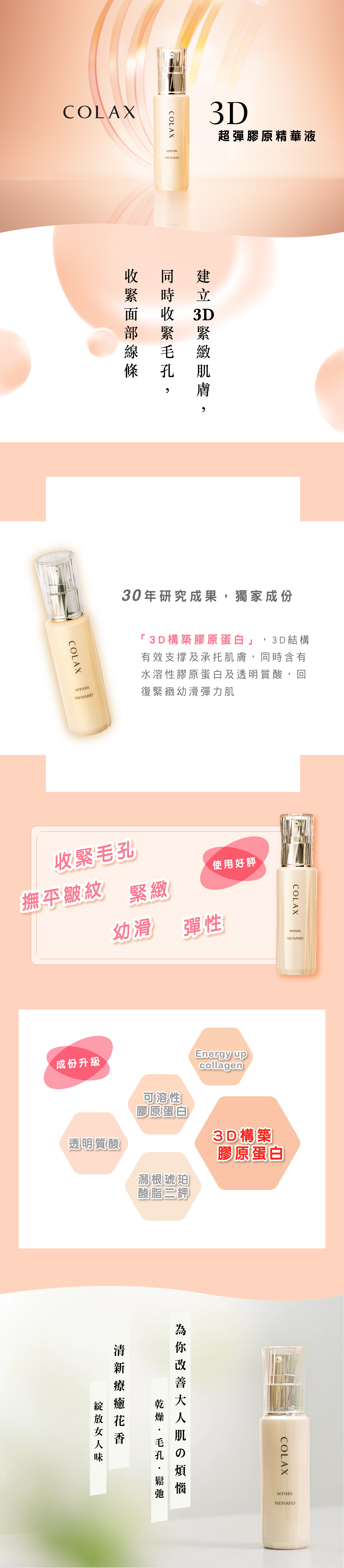 美容液 MENARD COLAX serum 56ml MENARD COLAX serum 56ml