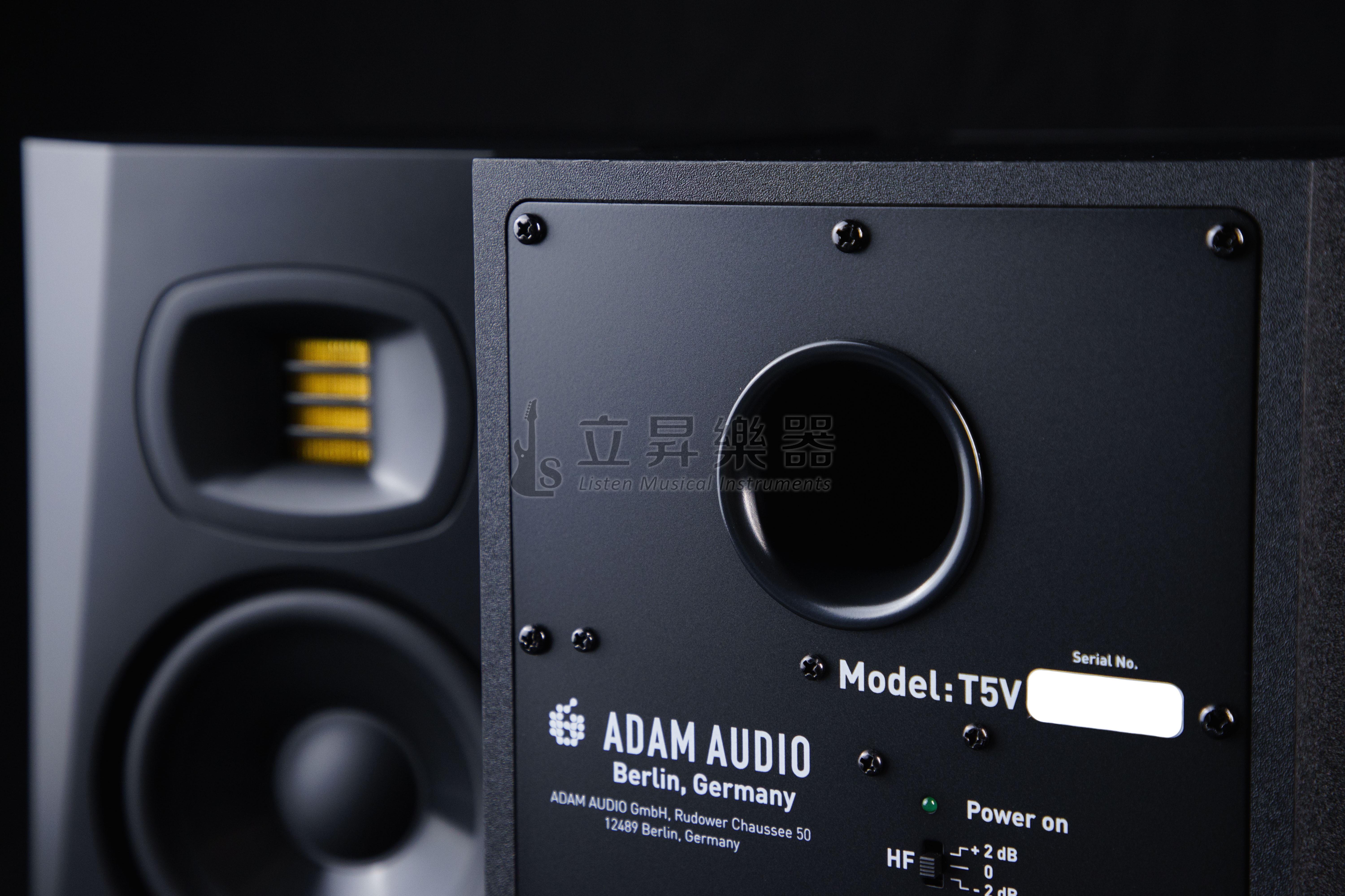 監聽喇叭 Adam Audio T5V Studio Monitor 5吋監聽喇叭 第 5 張圖片｜三峽錄音 / 音響