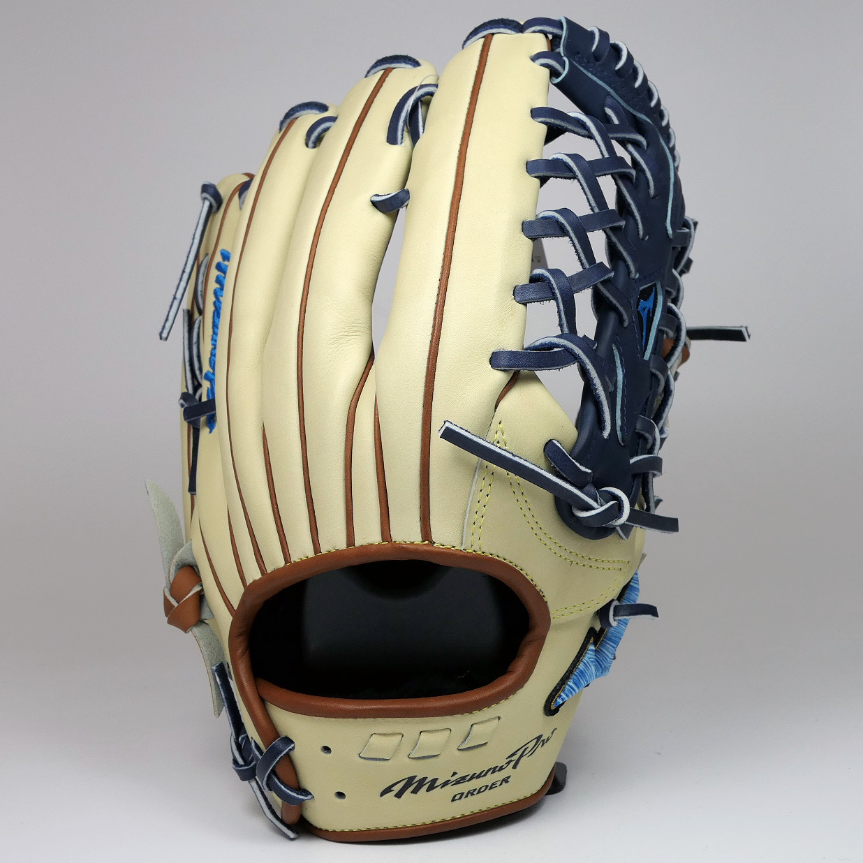 日本製美津濃MIZUNO PRO ORDER HAGA JAPAN 梶谷隆幸5DNA藍標硬式外野手套