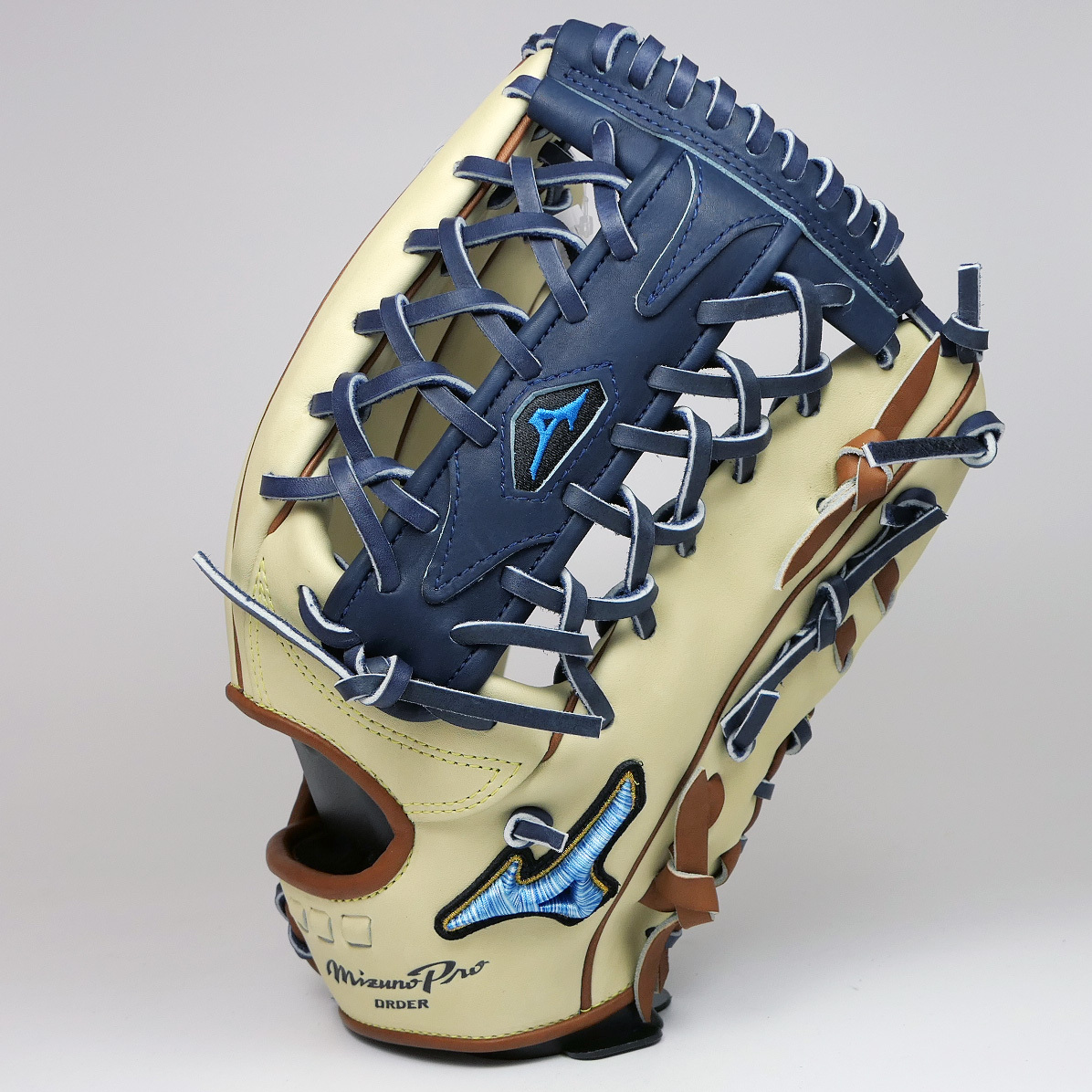 日本製美津濃MIZUNO PRO ORDER HAGA JAPAN 梶谷隆幸5DNA藍標硬式外野手套