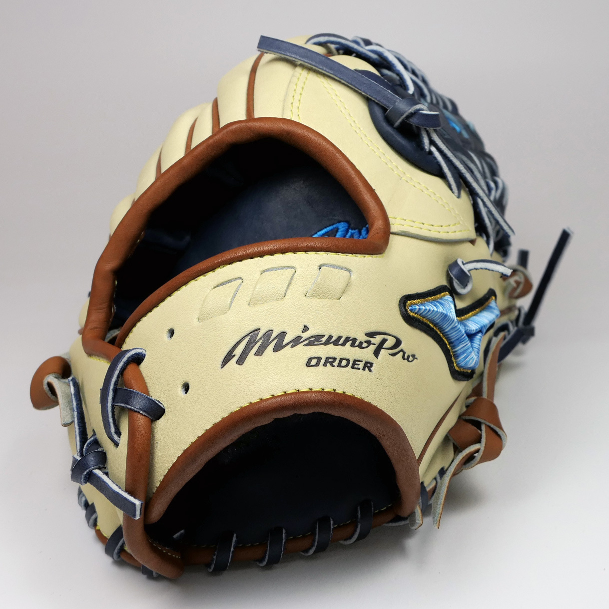 日本製美津濃MIZUNO PRO ORDER HAGA JAPAN 梶谷隆幸5DNA藍標硬式外野手套