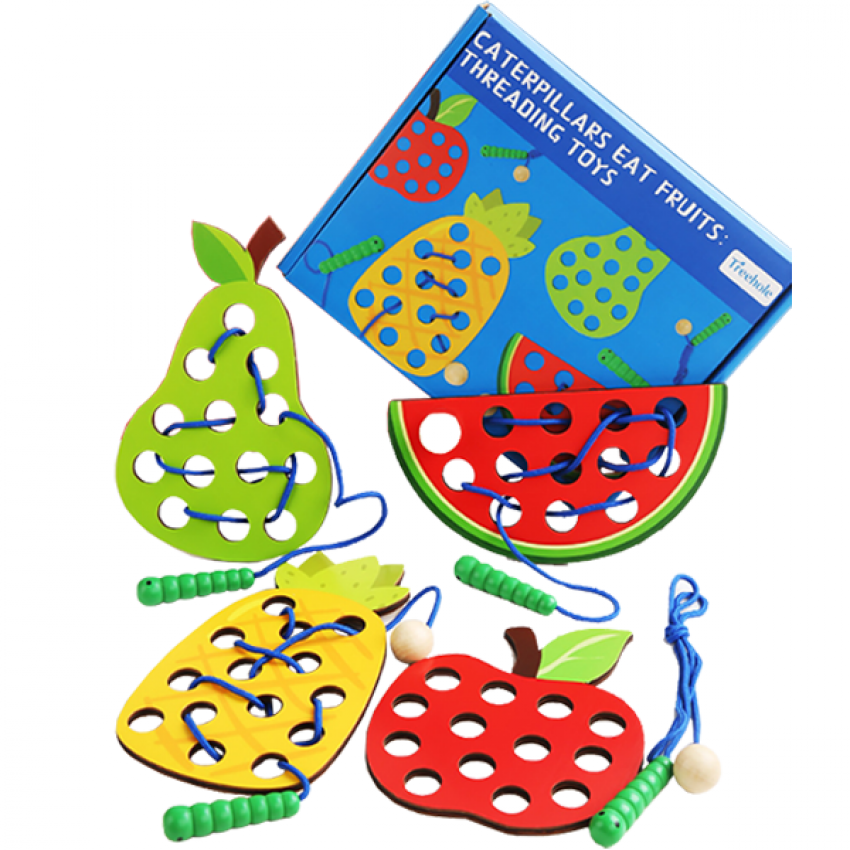 兒童穿線蒙氏教具 65387