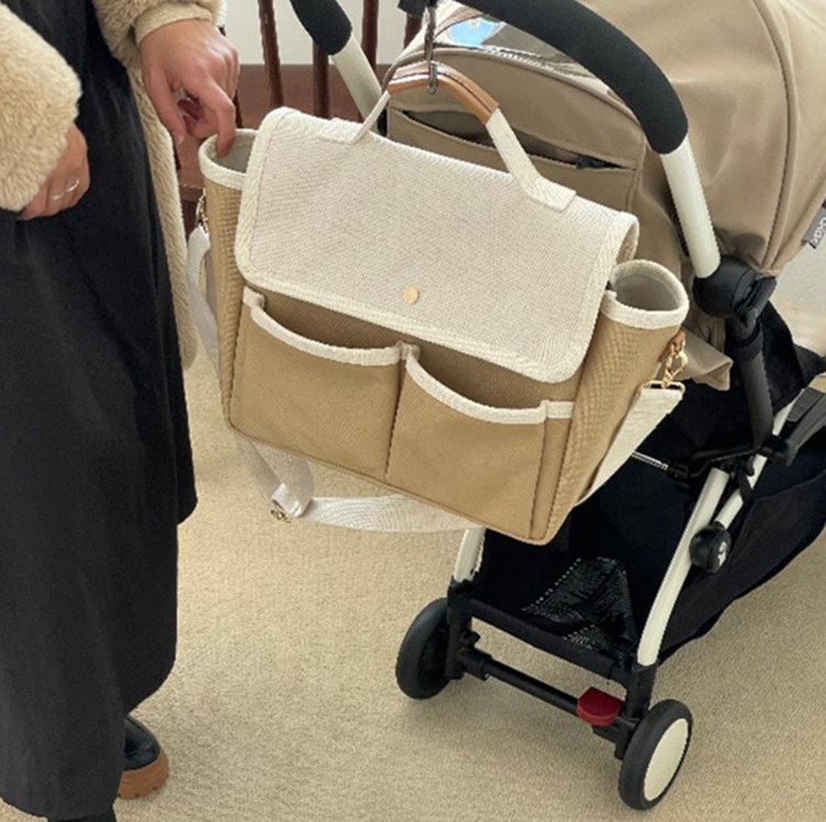 2022 Korea 媽咪拼接手提包