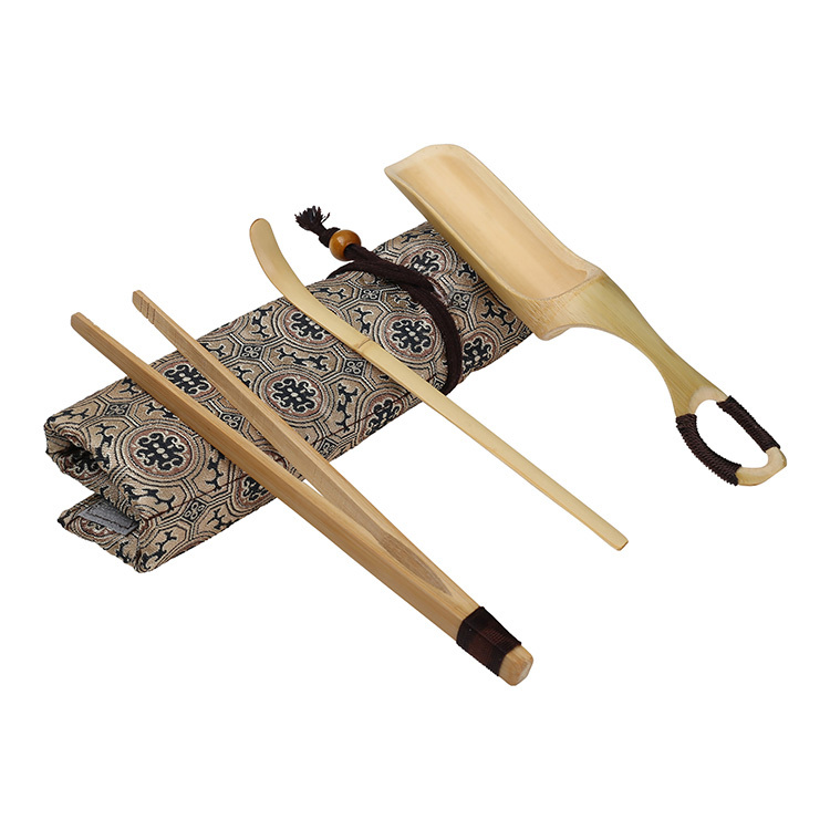 竹製茶道工具收納包