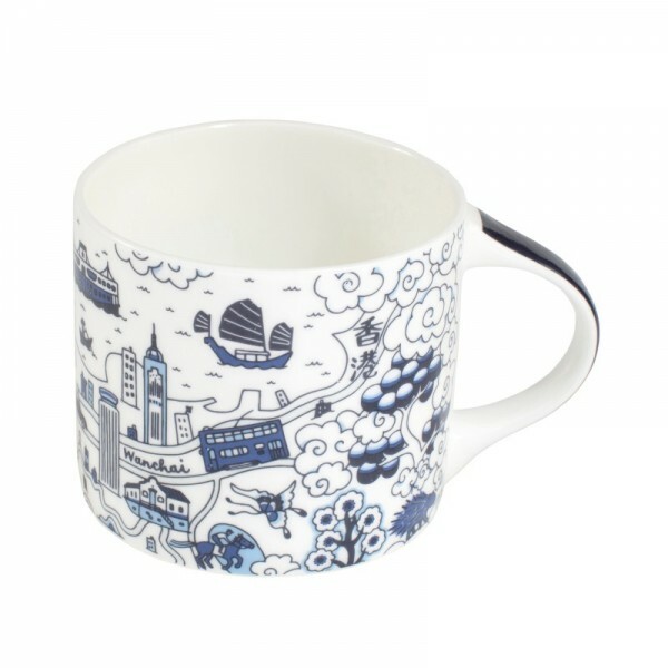 FAUX X MARIKO JESSE hong kong willow bone china collection - mug