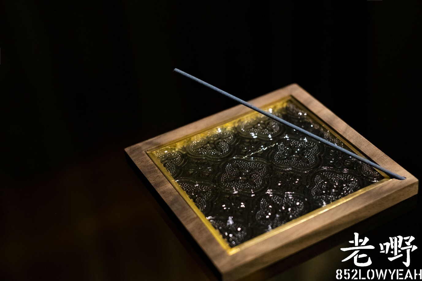 「香港老嘢」- 壓花玻璃款香薰插丨日本進口線香丨長短款可選丨新品復古壓花