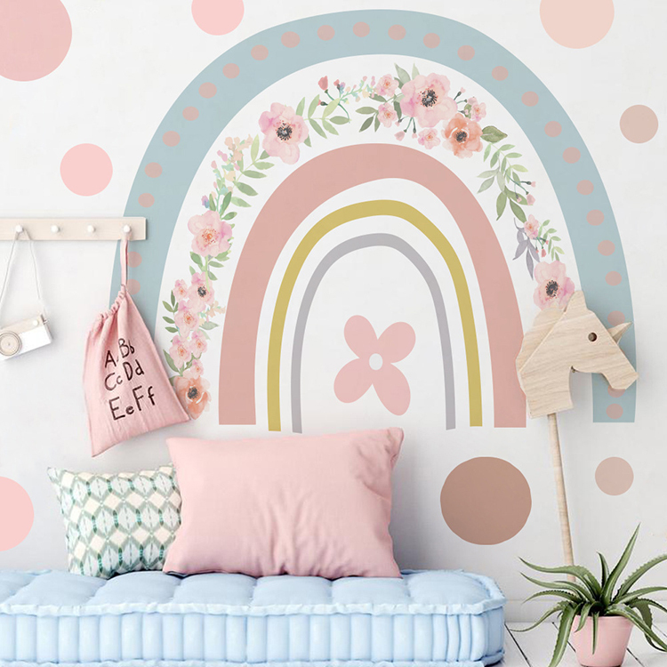 rainbow wall sticker
