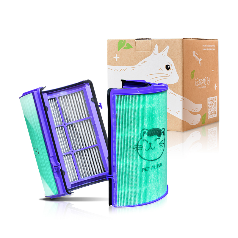 綠綠好日 適用 Dyson HP06/TP06/PH02/HP07/TP07/HP09/TP09 冷暖三合一 pure hot cool 空氣清淨機【單套組】HEPA抗菌濾芯