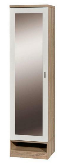 WP-05-BW系列 18/24吋橡木白高身鞋櫃