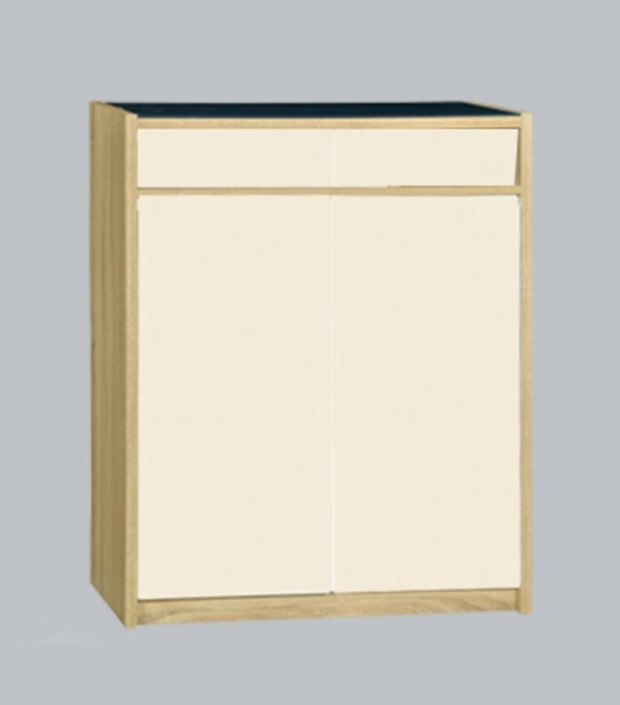 WP-05-BW36 3尺白橡木色鞋櫃