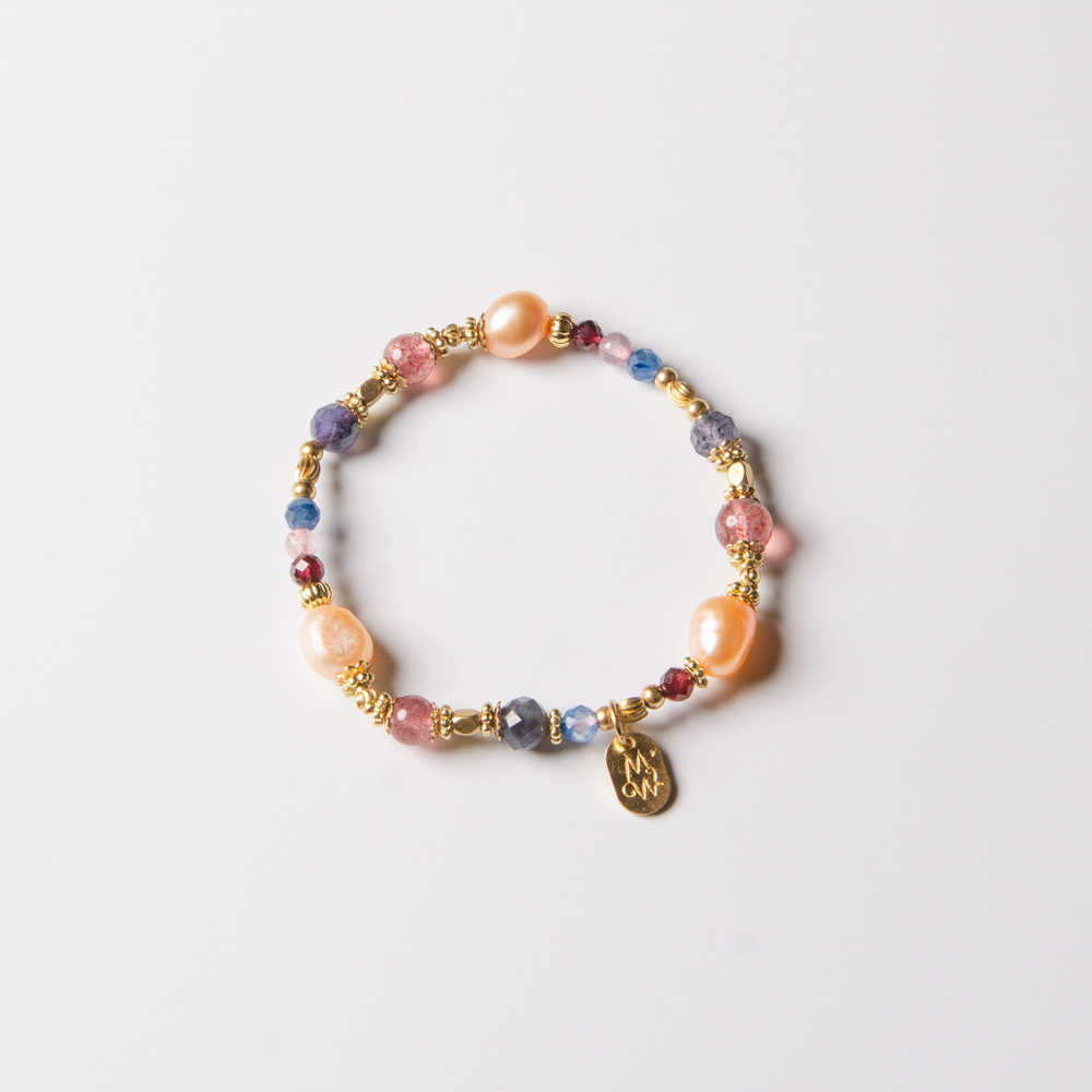 Crystal bracelet｜C1421-Dance of Hydrangea