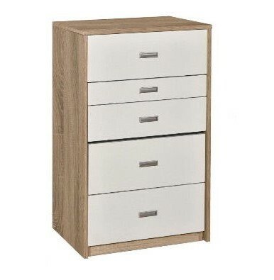 WP07BW20 20吋白橡木色桶櫃梳妝台