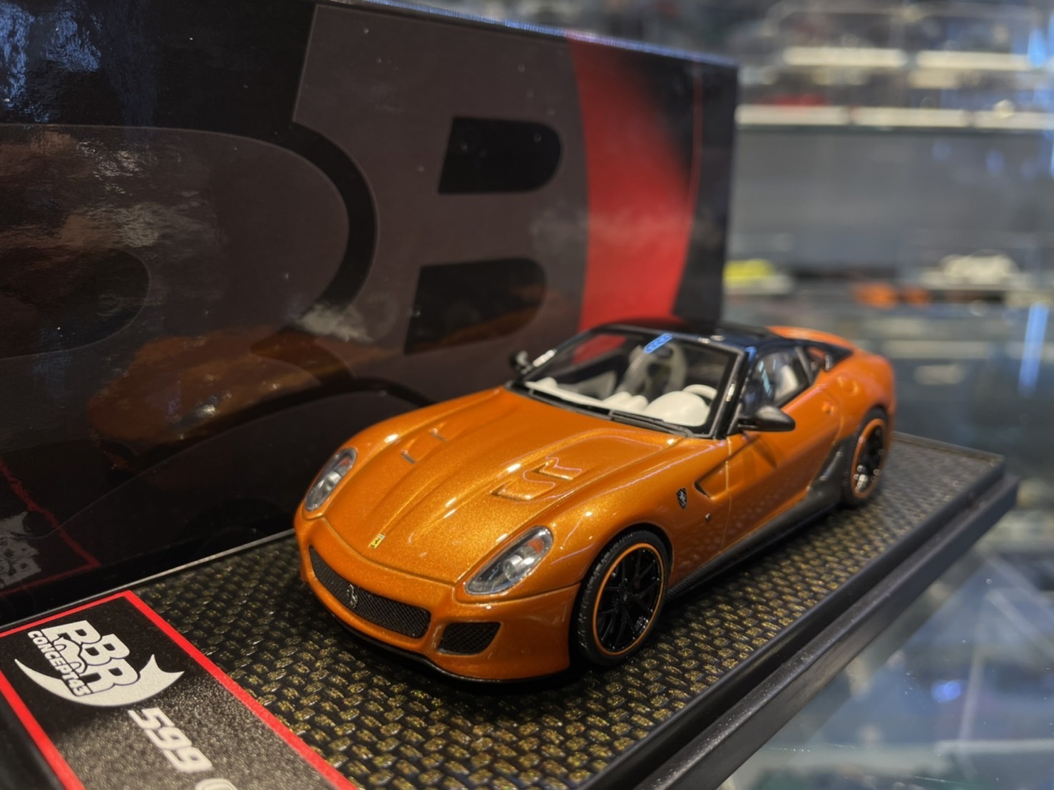BBR BBRC35OR Ferrari 599 GTO Metallic Bronze 1/43