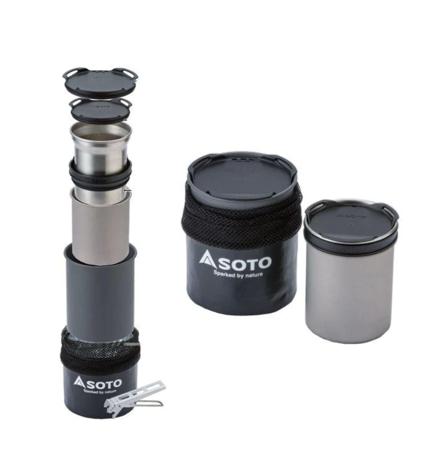 SOTO ThermoStack Cooker Combo SOD-521 雙杯連鋁鍋套裝