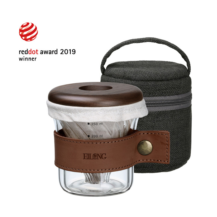 Minimal獨享手沖旅行組-握杯(280ml)｜紅點設計獎