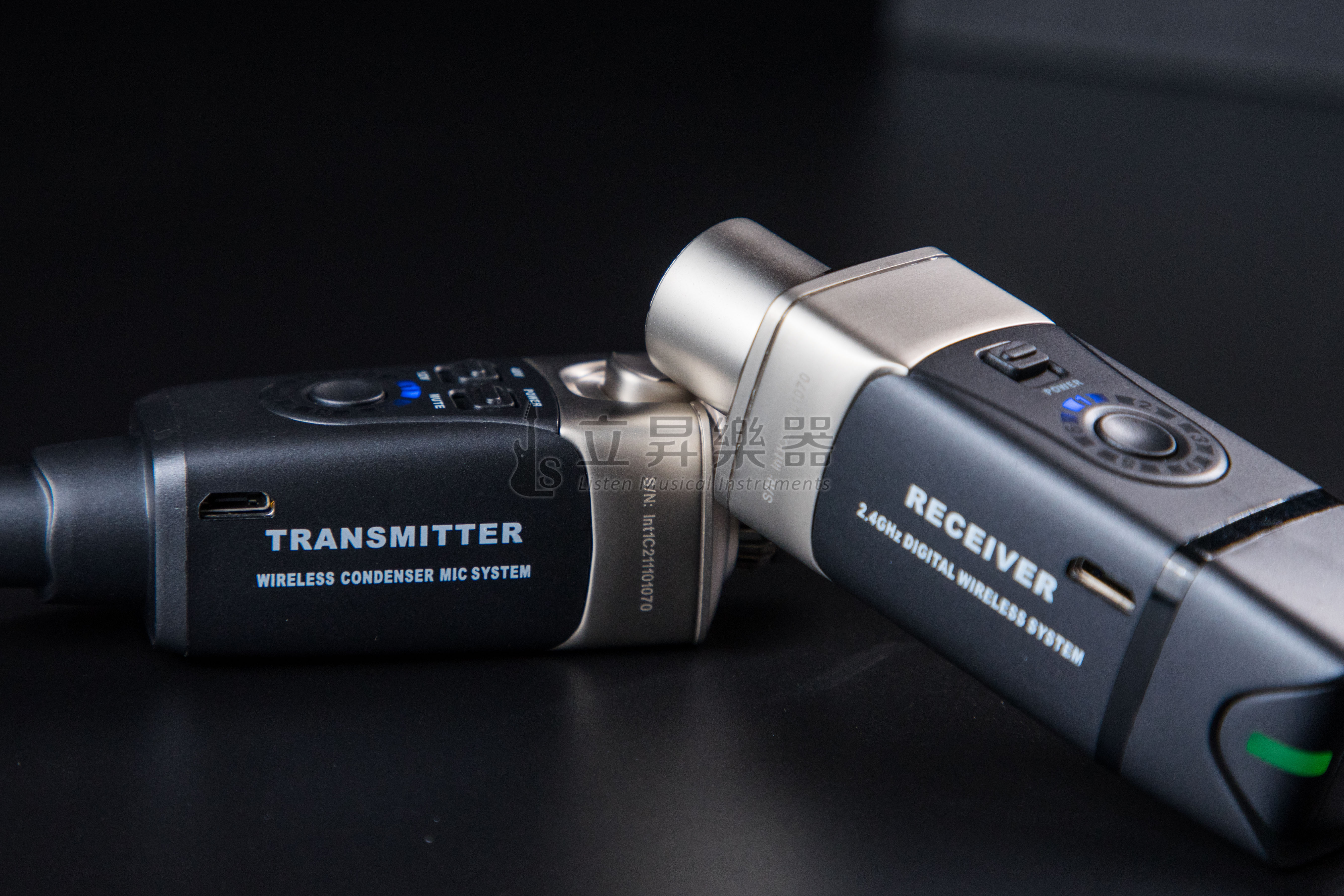 Xvive U3C 12V/48V 電容式麥克風2.4G無線系統 無線收發器 第 4 張圖片｜三峽麥克風