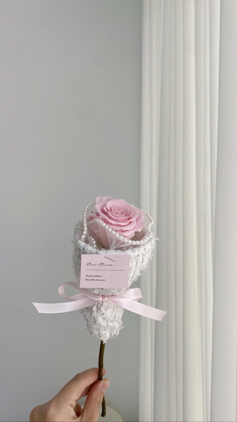 小香風永生花玫瑰