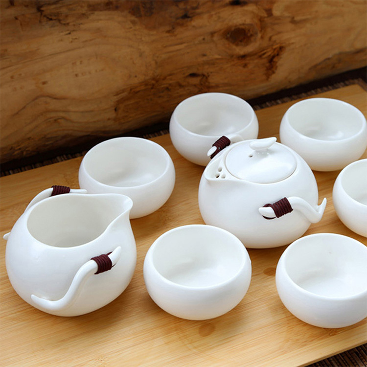 定窯巧雲(壺+海+2杯)4入禮盒