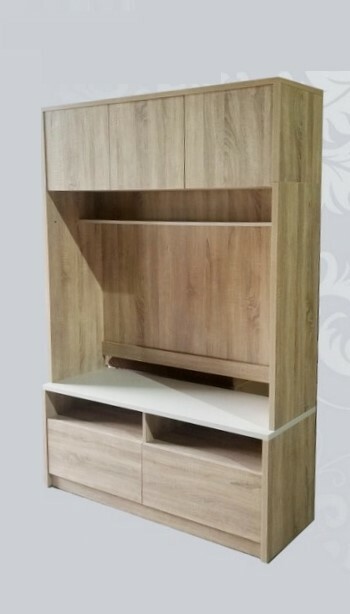 WP-010-ES48 4尺白橡木色電視組合櫃