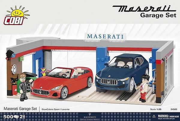Cobi: 24568 Car Maserati Garage (500pcs)