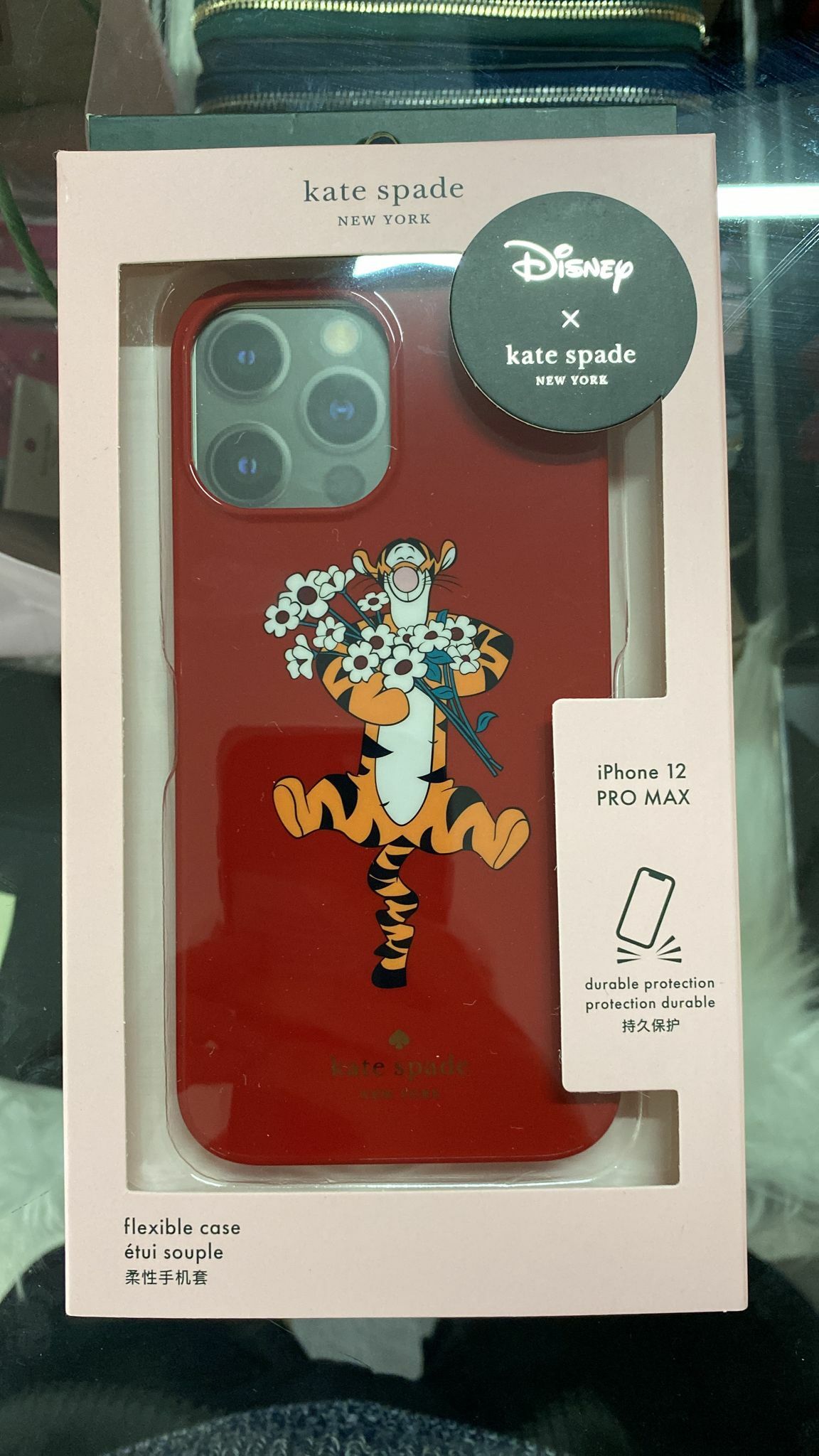[S] KATE SPADE K6425 TIGGER IPHONE 12 PRO MAX RED MULTI, 196021022074 (SKS44)