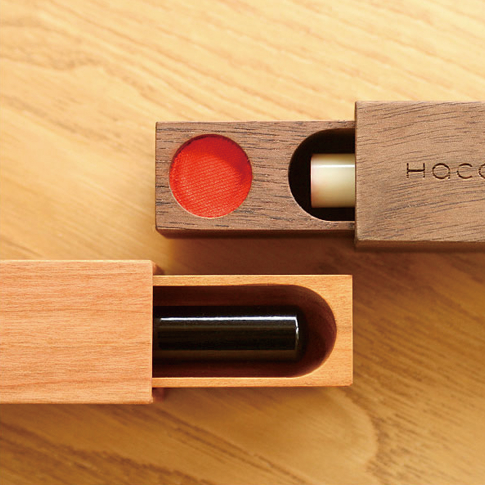 日本 HACOA｜原木印鑑盒