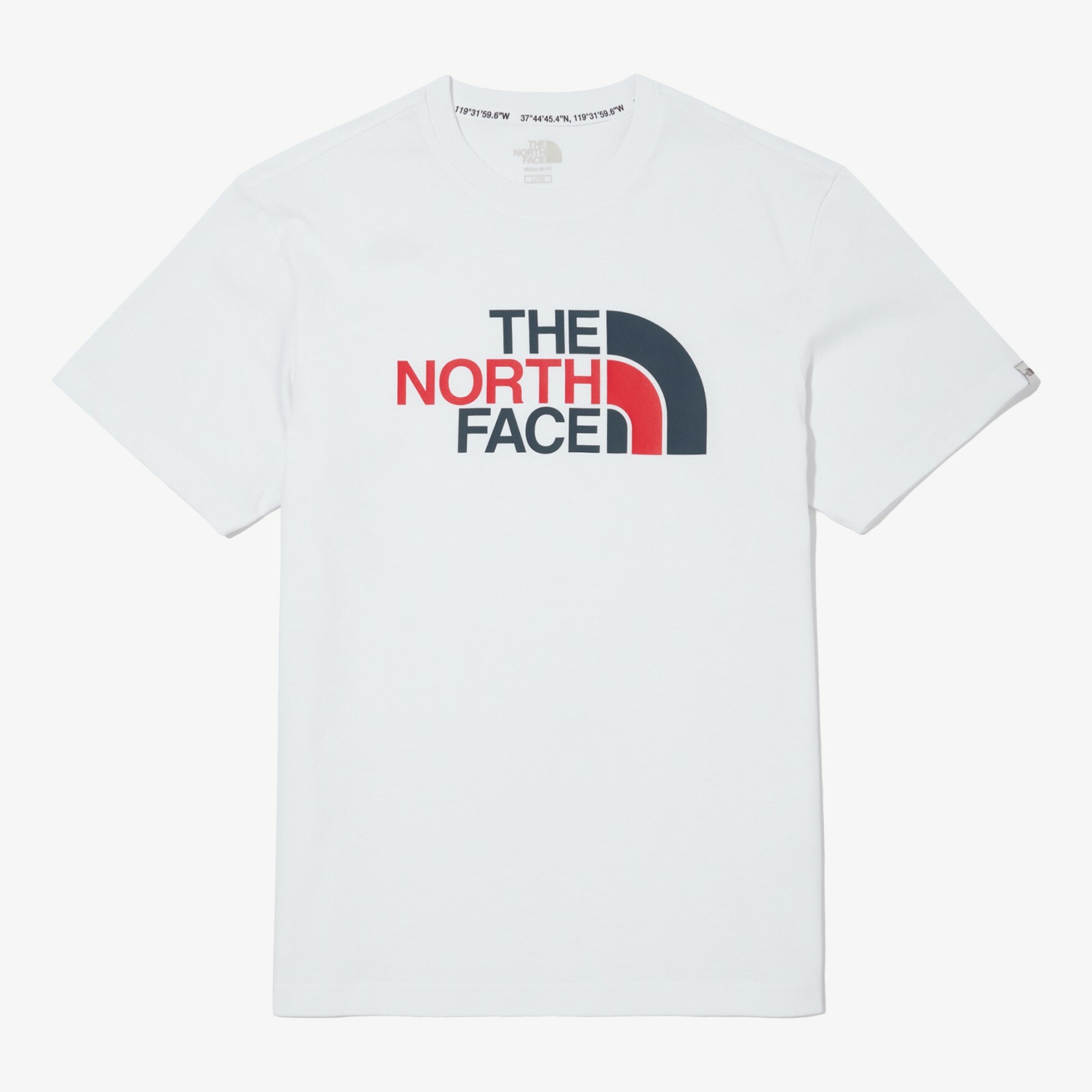 THE NORTH FACE RETRO LOGO EX 白 拚色LOGO 短袖 短T NT7UN17K