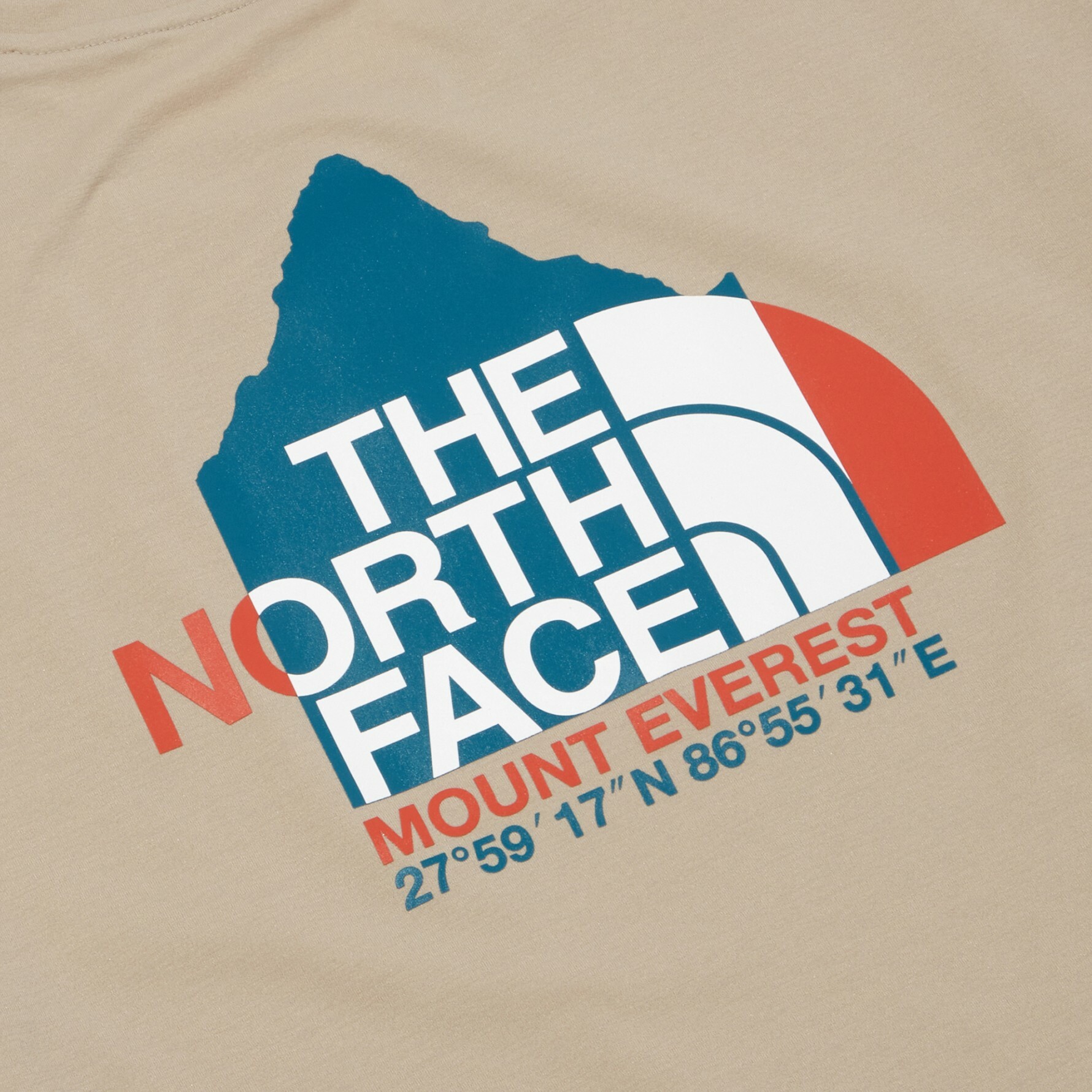 THE NORTH FACE NSE S/S R/TEE 山峰 奶茶色 短袖 短T NT7UN23C
