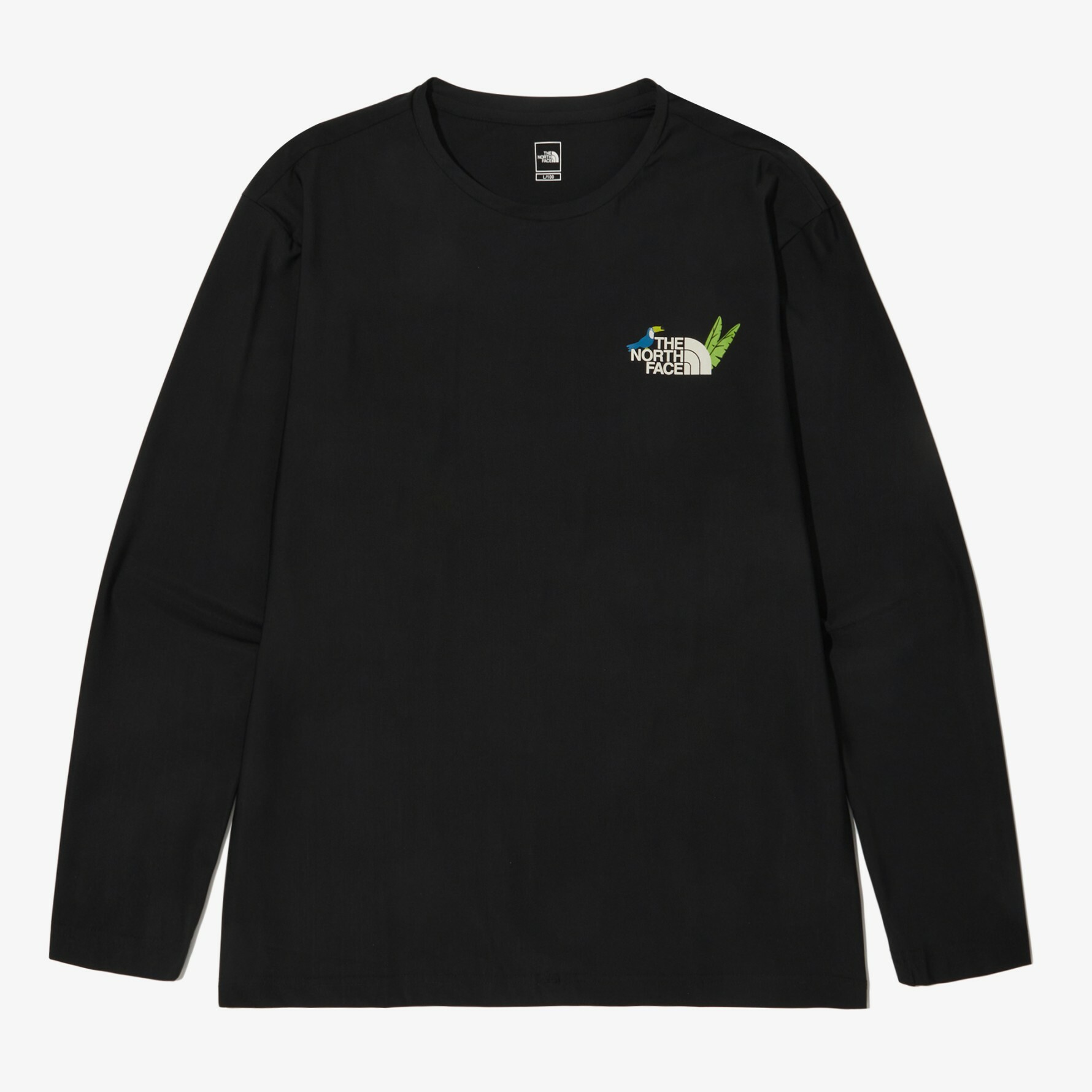 THE NORTH FACE SPLASH L/S RASHGUARD 水母衣 黑  NT7TN05A