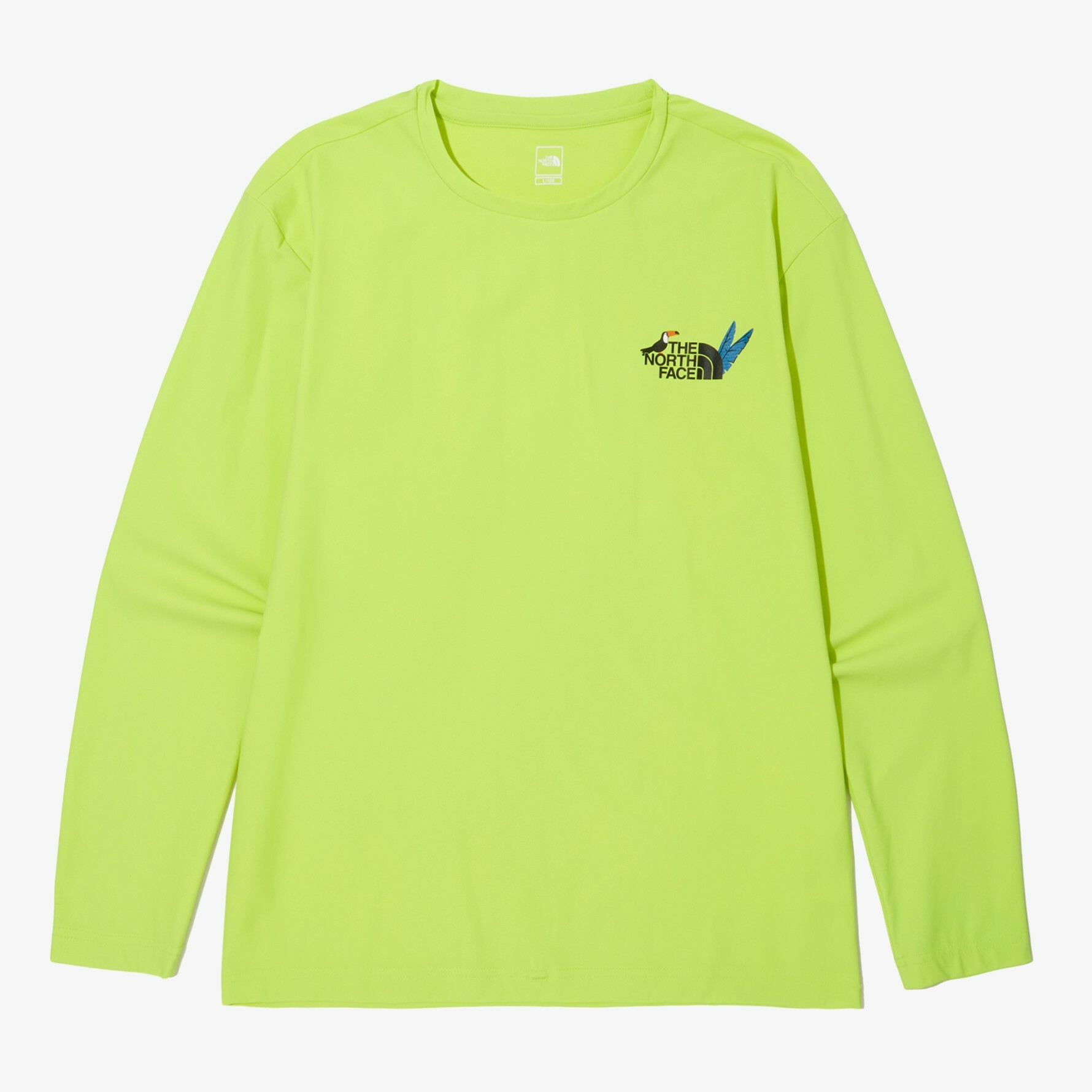 THE NORTH FACE SPLASH L/S RASHGUARD 水母衣 青檸綠 NT7TN05B