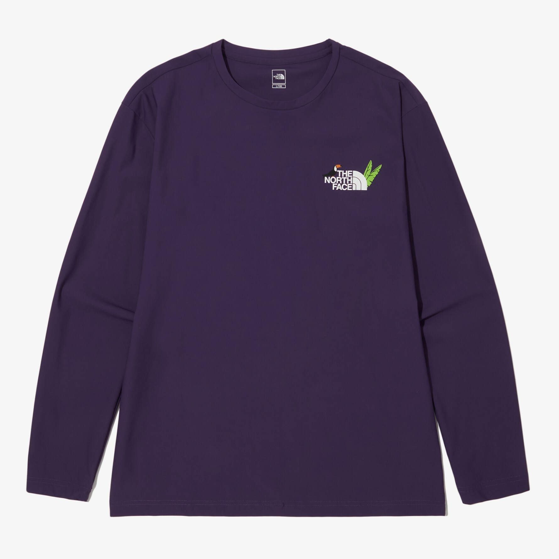 THE NORTH FACE SPLASH L/S RASHGUARD 水母衣 紫色 NT7TN05C