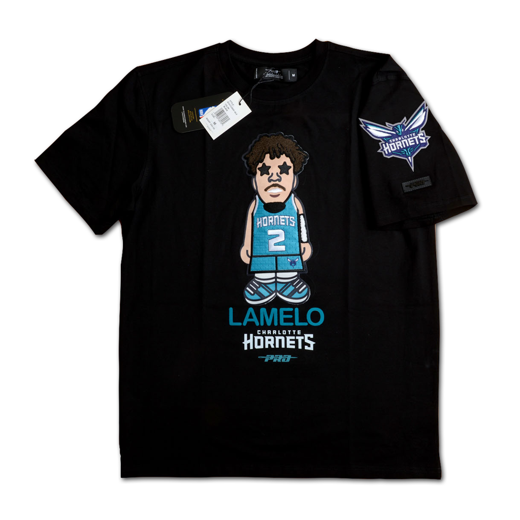 Pro Standard 夏洛特黃蜂隊 LaMelo Ball 漫畫人偶 T-Shirt