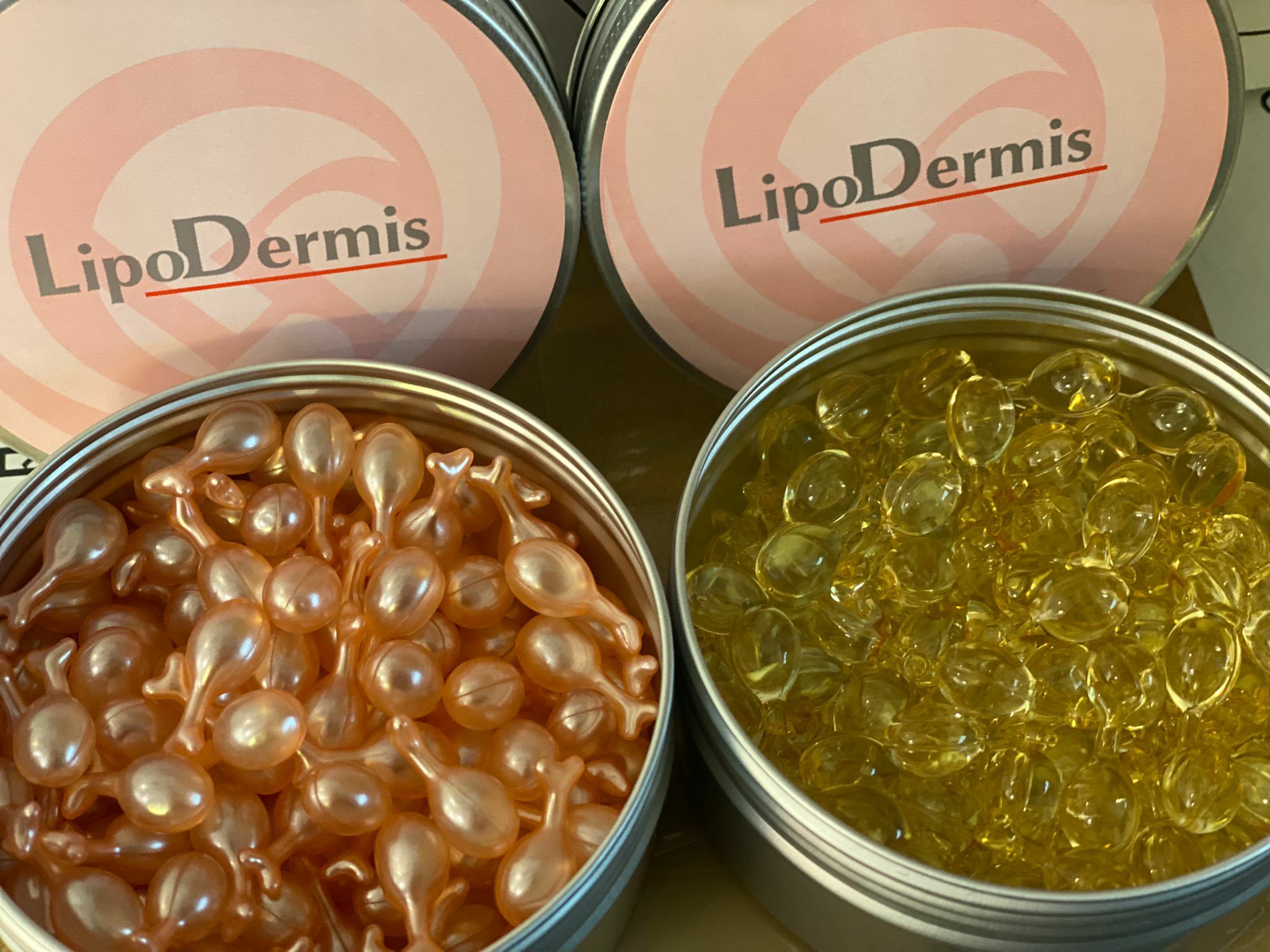 LipoDermis 面部精華膠囊/眼部精華膠囊