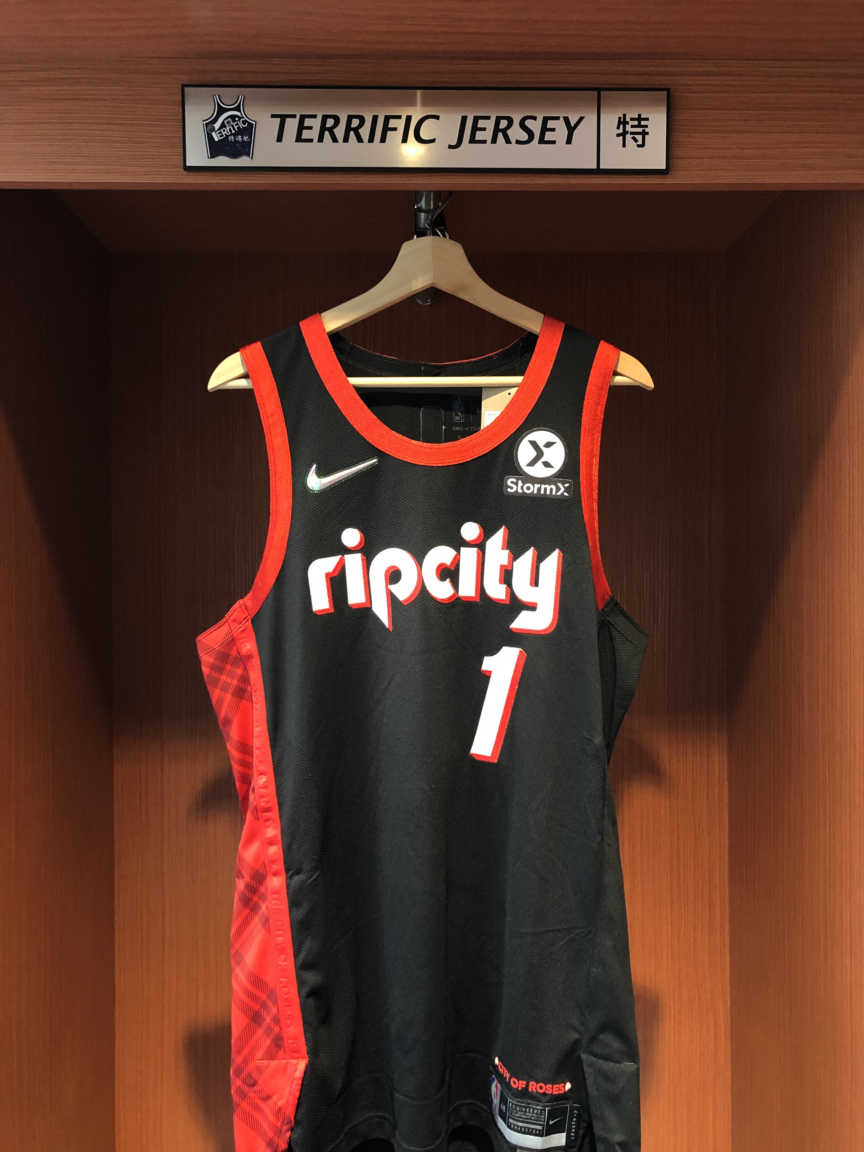 NBA球衣 Anfernee Simons 波特蘭拓荒者城市 75周年 鑽石標 City Nike Authentic 球員版 電繡 含贊助商標 全新