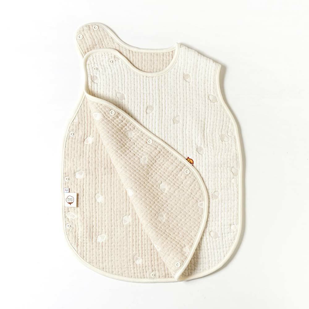 日本製 Hoppetta guri 有機棉6重紗睡袋 幼童版 2-7歲