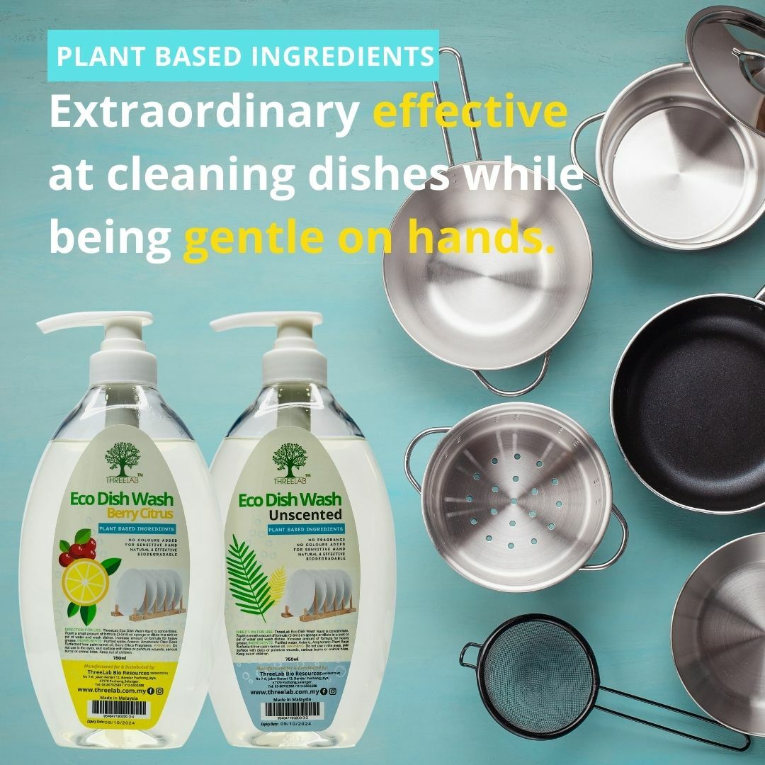 ThreeLab Eco Berry Citrus Dish Wash