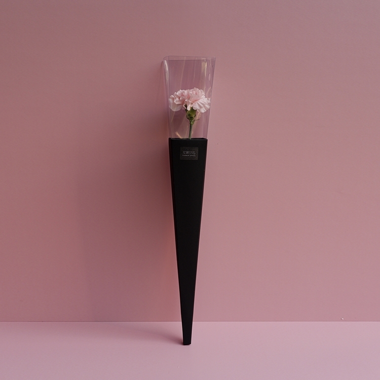 單朵粉色康乃馨 - 母親節花盒