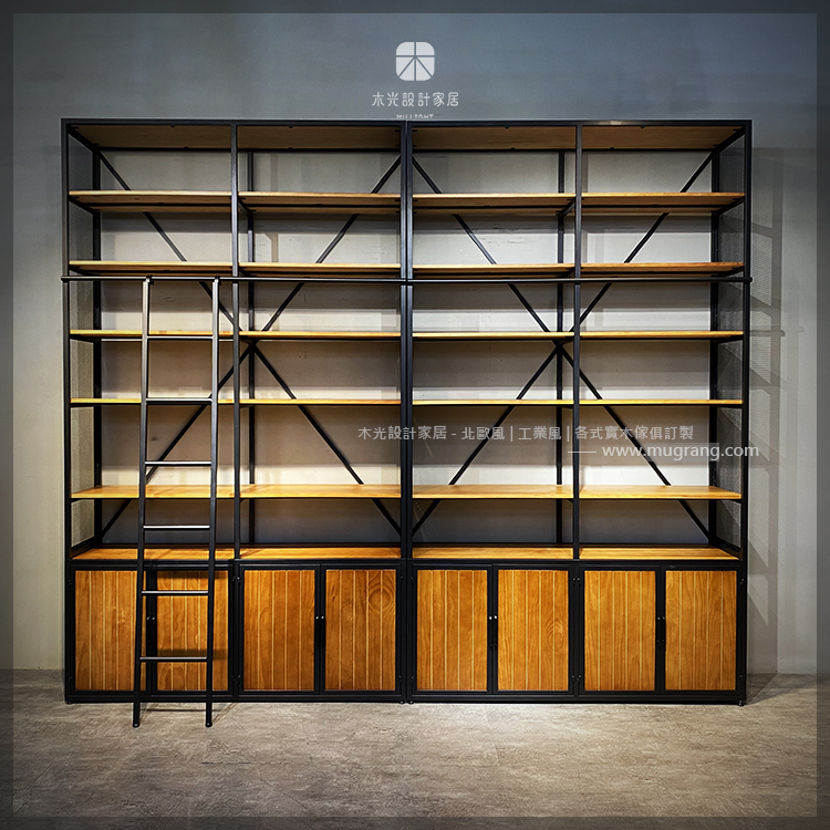 LOFT經典復古木門收納櫃架|可訂製