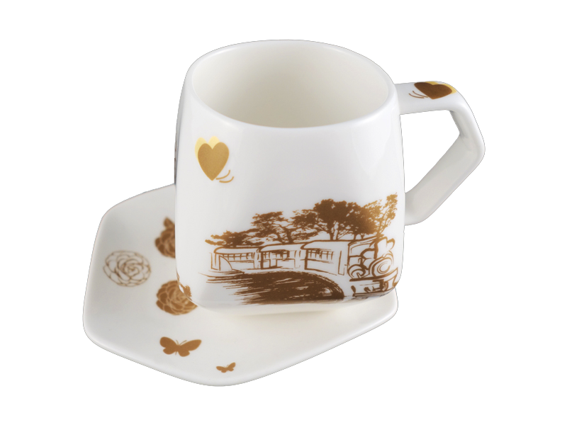 L40-3D風華台灣天燈咖啡杯