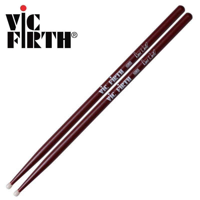 美國 Vic Firth SDWN 棗紅 膠頭 爵士鼓 鼓棒 Dave Weckl 簽名