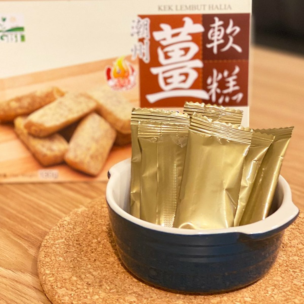 GBT - 香辣潮州薑軟糕(小辣) #素食 #滋味小食 #零食 #煙韌 #辦公室必備 (130g)