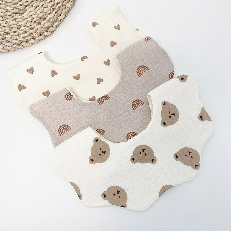 6層紗花邊圍兜兜