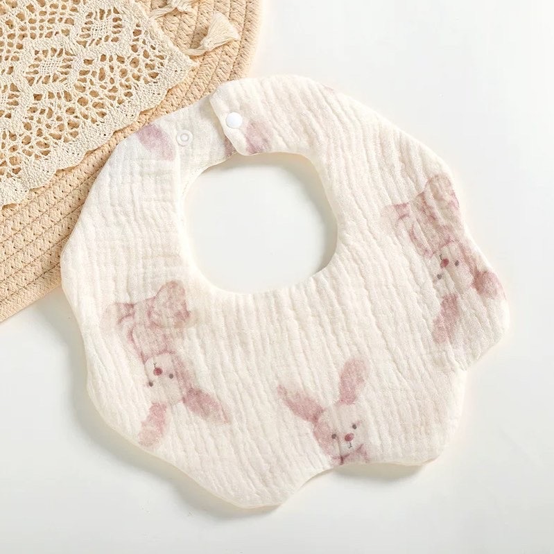 6層紗花邊圍兜兜