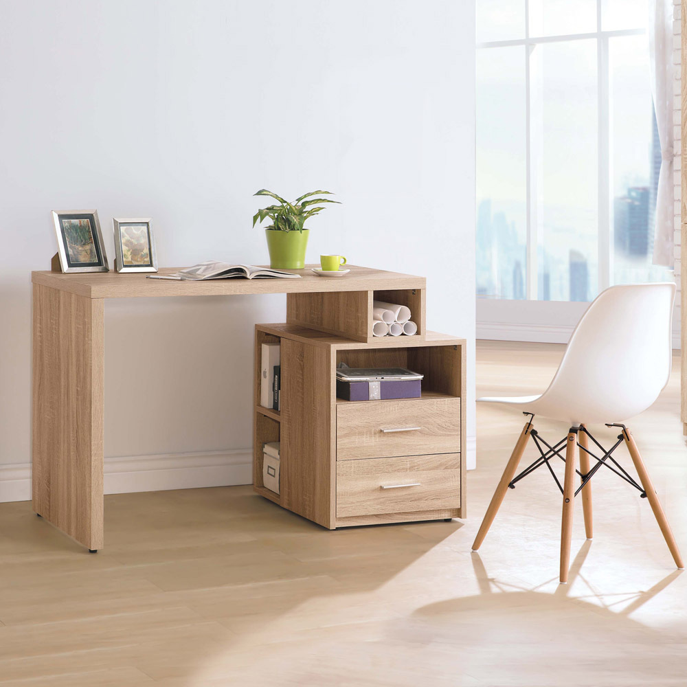 盧卡斯3.5尺伸縮書桌(B232)