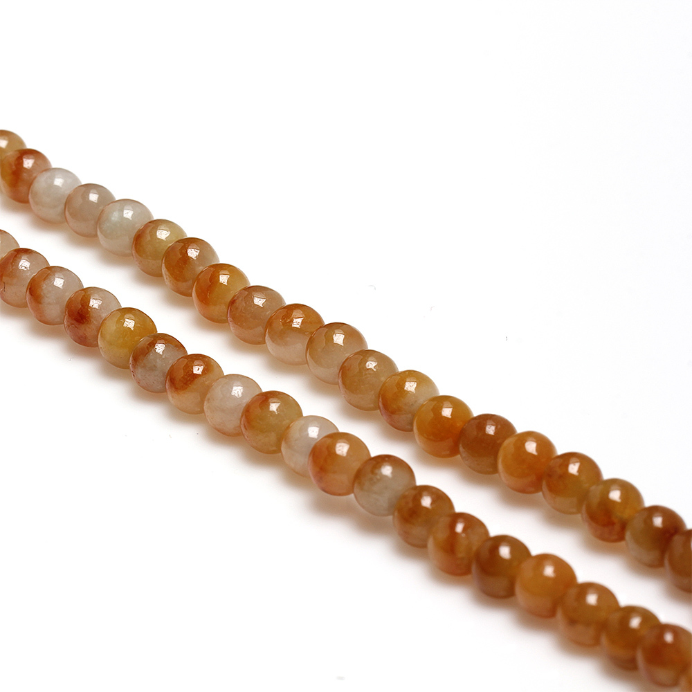 誠心誠意天然紅翡翠108顆珠鍊-雅紅珠寶